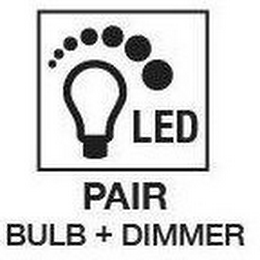 LED PAIR BULB + DIMMER