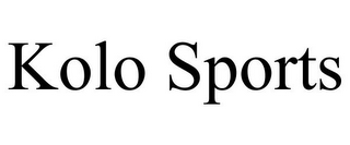 KOLO SPORTS