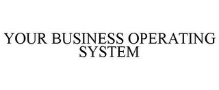 YOUR BUSINESS OPERATING SYSTEM