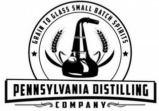 PENNSYLVANIA DISTILLING COMPANY GRAIN TO GLASS SMALL BATCH SPIRITS