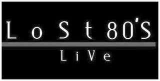 LOST 80'S LIVE