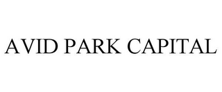 AVID PARK CAPITAL