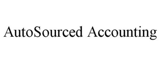 AUTOSOURCED ACCOUNTING