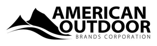 AMERICAN OUTDOOR BRANDS CORPORATION