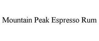 MOUNTAIN PEAK ESPRESSO RUM