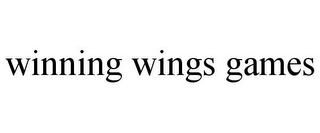 WINNING WINGS GAMES