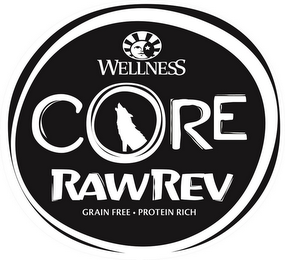 WELLNESS CORE RAWREV GRAIN FREE · PROTEINRICH