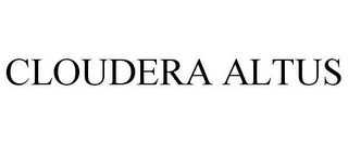 CLOUDERA ALTUS