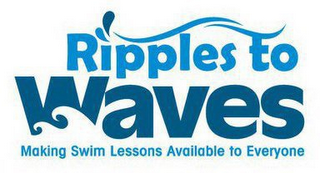 RIPPLES TO WAVES MAKING SWIM LESSONS AVAILABLE TO EVERYONE