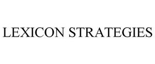 LEXICON STRATEGIES