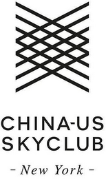 CHINA-US SKY CLUB - NEW YORK -