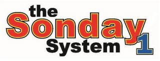 THE SONDAY SYSTEM 1