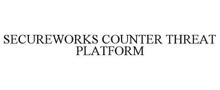 SECUREWORKS COUNTER THREAT PLATFORM