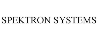 SPEKTRON SYSTEMS