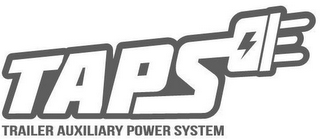 TAPS TRAILER AUXILIARY POWER SYSTEM