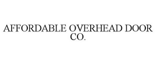 AFFORDABLE OVERHEAD DOOR CO.