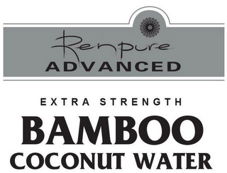 RENPURE ADVANCED EXTRA STRENGTH BAMBOO COCONUT WATER