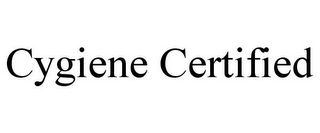 CYGIENE CERTIFIED