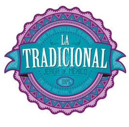 LA TRADICIONAL, HECHA POR TEXTILEROS MEXICANOS, JERGA DE MÉXICO 100% CALIDAD NACIONAL GARANTIZADA