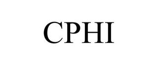 CPHI