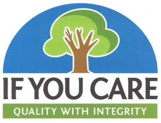 IF YOU CARE QUALITY WITH INTEGRITY