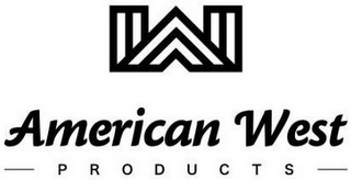 AW AMERICAN WEST PRODUCTS