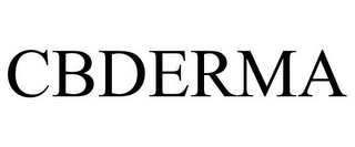 CBDERMA