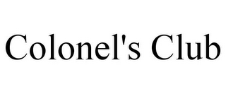 COLONEL'S CLUB