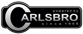 POWERED BY CARLSBRO SINCE 1959