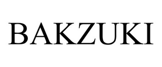 BAKZUKI