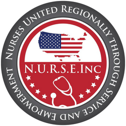 N.U.R.S.E. INC NURSES UNITED REGIONALLYTHROUGH SERVICE AND EMPOWERMENT