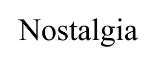 NOSTALGIA