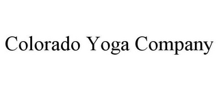 COLORADO YOGA COMPANY