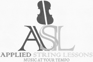 ASL APPLIED STRING LESSONS MUSIC AT YOUR TEMPO