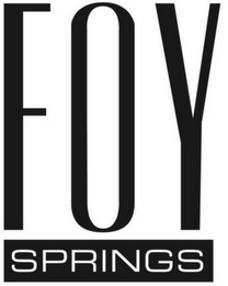 FOY SPRINGS