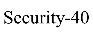 SECURITY-40