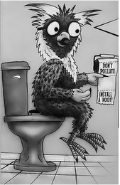 DON'T POLLUTE INSTALL A HOOT!