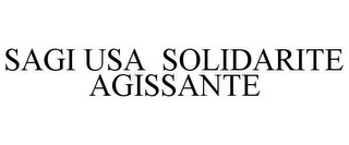 SAGI USA SOLIDARITE AGISSANTE