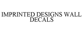 IMPRINTED DESIGNS WALL DECALS