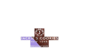 J JACKIE'S COOKIES NEW YORK RIDICULOUSLY GOOD