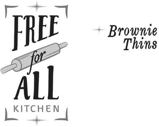 FREE FOR ALL KITCHEN BROWNIE THINS