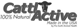 CATTLACTIVE 100% NATURAL MADE IN THE USA BY PRO EARTH ANIMAL HEALTH