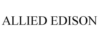 ALLIED EDISON