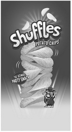 SHUFFLES POTATO CHIPS THE ULTIMATE PARTY SNACK