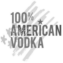 100% AMERICAN VODKA