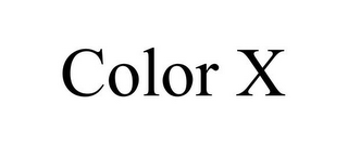 COLOR X