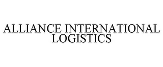 ALLIANCE INTERNATIONAL LOGISTICS