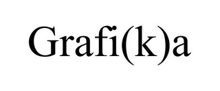 GRAFI(K)A