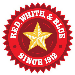 RED, WHITE, & BLUE SINCE 1912