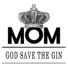 MOM GOD SAVE THE GIN